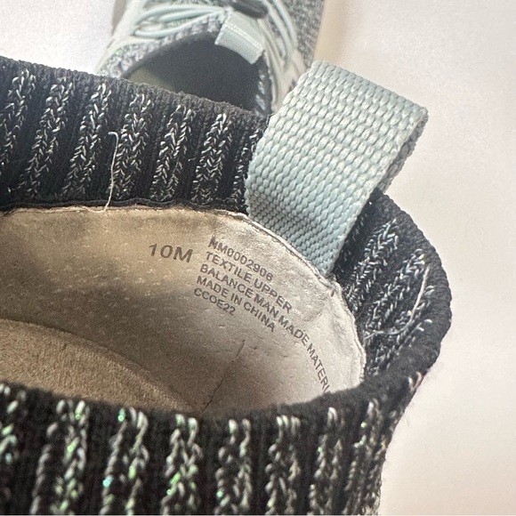 Align Women's Torri Mint shimmer nursing shoes elastic pull-on knit sneakers - Picture 10 of 10